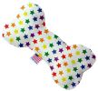 Pet and Dog Plush Heart or Bone Toy, "Rainbow Pride Group"