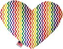 Pet and Dog Plush Heart or Bone Toy, "Rainbow Pride Group"