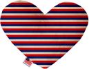 Pet and Dog Plush Heart or Bone Toy, "Independence Day Group"