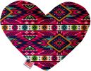 Pet and Dog Plush Heart or Bone Toy, "Southwestern Group"