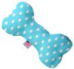 Pet and Dog Plush Heart or Bone Toy, "Polka Dots Group"