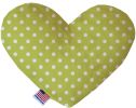 Pet and Dog Plush Heart or Bone Toy, "Polka Dots Group"