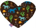 Pet and Dog Plush Heart or Bone Toy, "Southwestern Group"
