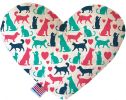 Pet & Dog Plush Heart or Bone Toy, "Westie World Group"