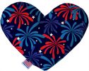 Pet and Dog Plush Heart or Bone Toy, "Independence Day Group"