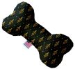 Pet and Dog Plush Heart or Bone Toy, "Mardi Gras Group"