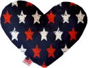 Pet and Dog Plush Heart or Bone Toy, "Independence Day Group"