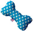 Pet and Dog Plush Heart or Bone Toy, "Swiss Dots Group"