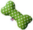 Pet and Dog Plush Heart or Bone Toy, "Swiss Dots Group"
