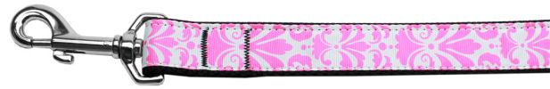 Pet Dog & Cat Nylon Leash, "Damask"