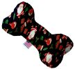 Pet and Dog Plush Heart or Bone Toy, "Santa Group"