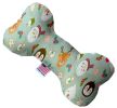 Pet and Dog Plush Heart or Bone Toy, "Santa Group"