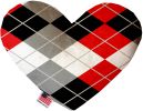 Pet and Dog Plush Heart or Bone Toy, "Christmas Patterns Group"
