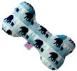 Pet and Dog Plush Heart or Bone Toy, "Winter Wonderland Group"