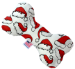 Pet and Dog Plush Heart or Bone Toy, "Santa Group"