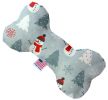 Pet and Dog Plush Heart or Bone Toy, "Winter Wonderland Group"