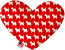 Pet & Dog Plush Heart or Bone Toy, "Westie World Group"
