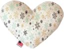 Pet and Dog Plush Heart or Bone Toy, "Winter Wonderland Group"