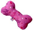 Plush Dog Bone Toy, "Valentine's Day Group"