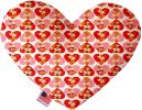 Pet and Dog Plush Heart or Bone Toy, "Valentine's Day Friends Group"