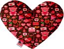 Plush Dog Bone Toy, "Valentine's Day Group"