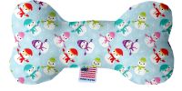 Pet and Dog Plush Heart or Bone Toy, "Winter Wonderland Group"
