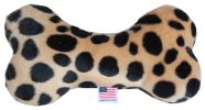 Pet and Dog Plush 6" Bone Toy, "Animal Print Group"