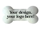 Custom Printed American Made Plush Dog Bone Toy