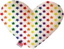 Pet and Dog Plush Heart or Bone Toy, "Rainbow Pride Group"