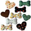 Pet and Dog Plush Heart or Bone Toy, "Forest Friends Group"