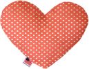 Pet and Dog Plush Heart or Bone Toy, "Polka Dots Group"