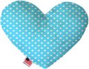 Pet and Dog Plush Heart or Bone Toy, "Polka Dots Group"