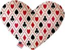 Pet and Dog Plush Heart or Bone Toy, "Dapper Dogs Group"