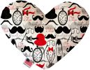Pet and Dog Plush Heart or Bone Toy, "Dapper Dogs Group"
