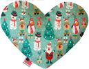 Christmas Pet and Dog Plush Heart or Bone Toy,  "Holiday Friends Group"