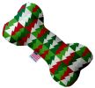 Christmas Pet and Dog Plush Heart or Bone Toy, "Classy Christmas Group"