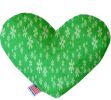 Christmas Pet and Dog Plush Heart or Bone Toy, "Candy Cane Lane Group"