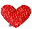 Christmas Pet and Dog Plush Heart or Bone Toy, "Candy Cane Lane Group"