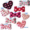 Valentine's Day Pet & Dog Plush Heart or Bone Toy, "Sweetheart Group"