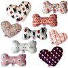 Pet and Dog Plush Heart or Bone Toy, "Valentine's Day Friends Group"