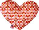 Pet and Dog Plush Heart or Bone Toy, "Valentine's Day Friends Group"