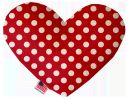 Pet and Dog Plush Heart or Bone Toy, "Valentine's Day Plaids, Dots & Chevron Group"