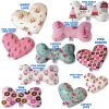 Valentine's Day Pet & Dog Plush Heart or Bone Toy, "Sweet Love Group"