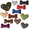 Pet and Dog Plush Heart or Bone Toy, "Southwestern Group"