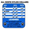 Halloween Pet Dog & Cat Nylon Collar or Leash, "Bat Argyle"