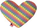 Pet and Dog Plush Heart or Bone Toy, "Rainbow Pride Group"