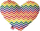 Pet and Dog Plush Heart or Bone Toy, "Rainbow Pride Group"