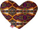 Pet and Dog Plush Heart or Bone Toy, "Southwestern Group"