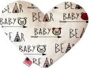 Plush Heart or Bone Toy, "Oh Baby Group"
