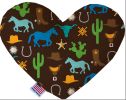 Pet and Dog Plush Heart or Bone Toy, "Fiesta Group"